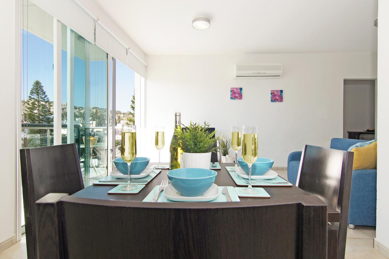 Amber - Coralli Beachfront Apartment بروتاراس المظهر الخارجي الصورة